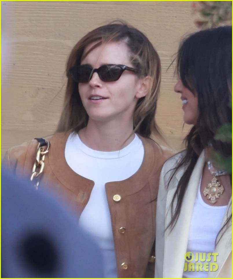 Emma Watson Looks Chic During Outing in Malibu 