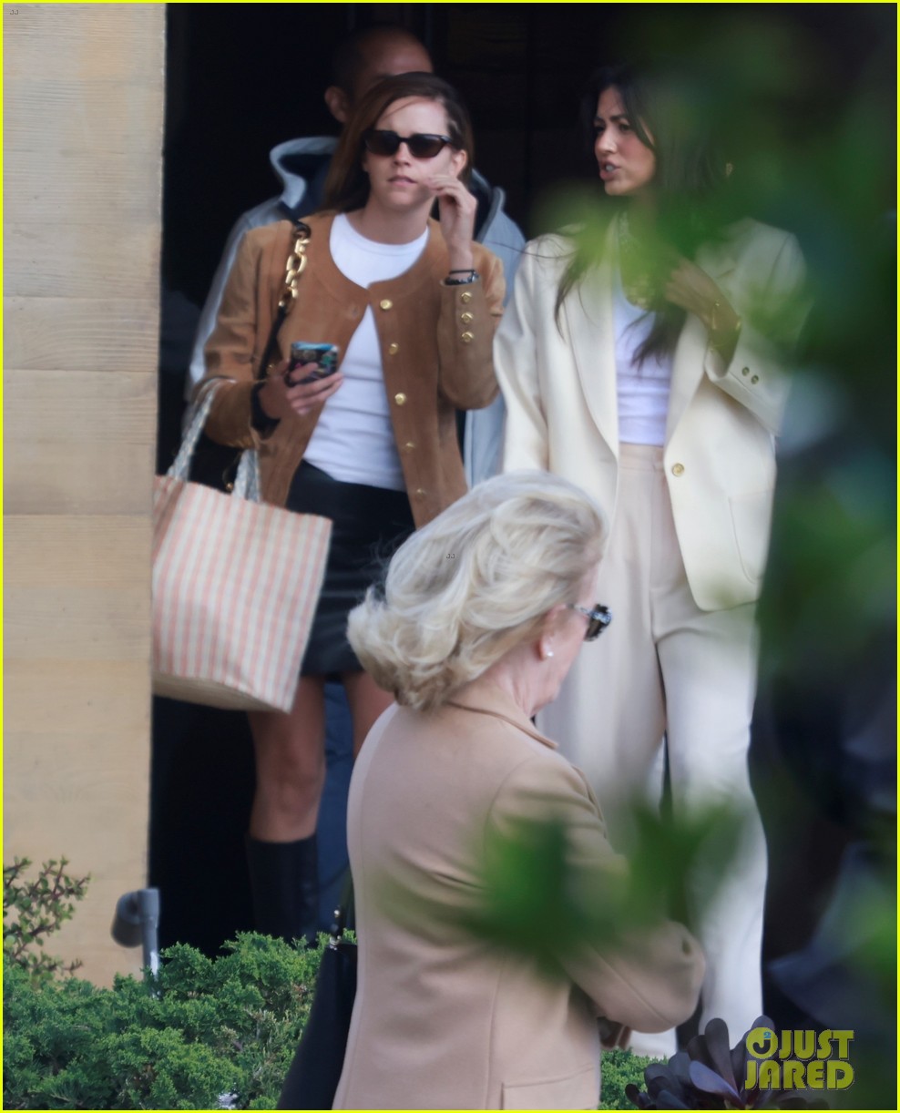 Emma Watson Looks Chic During Outing in Malibu 