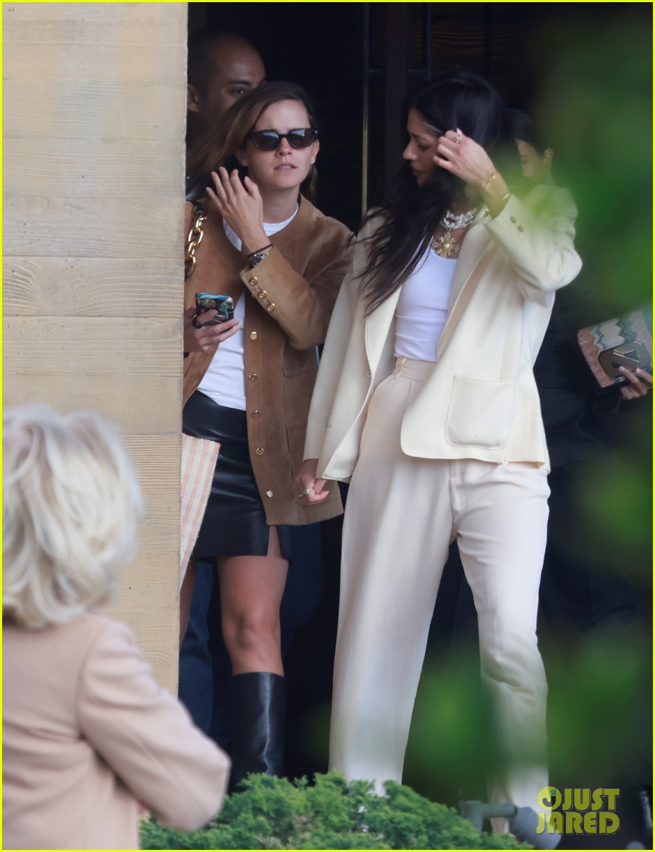 Emma Watson Looks Chic During Outing in Malibu 