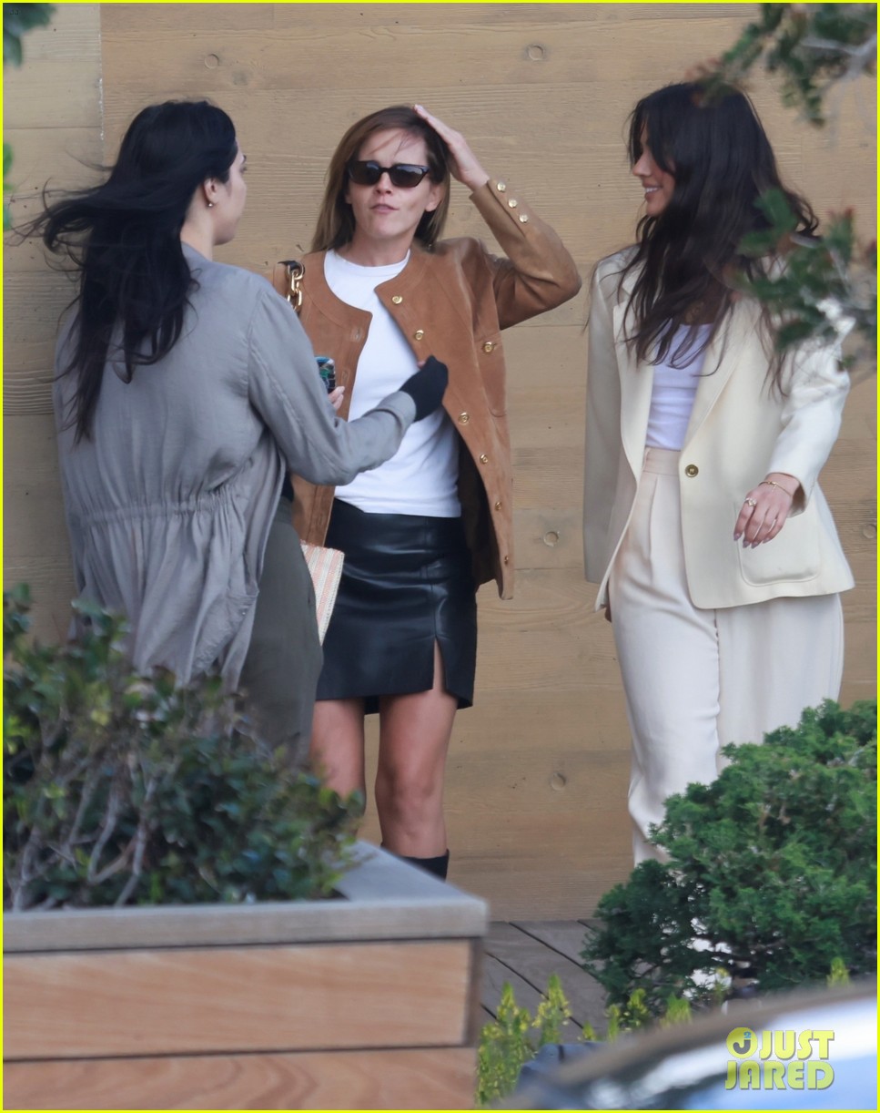 Emma Watson Looks Chic During Outing in Malibu 