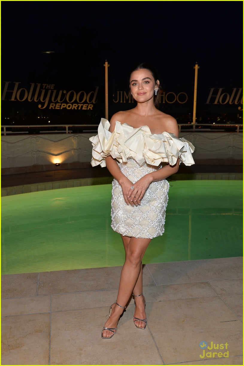 Elle & Dakota Fanning, Lucy Hale & More Celebrate Their Stylists at THR & Jimmy Choo Dinner