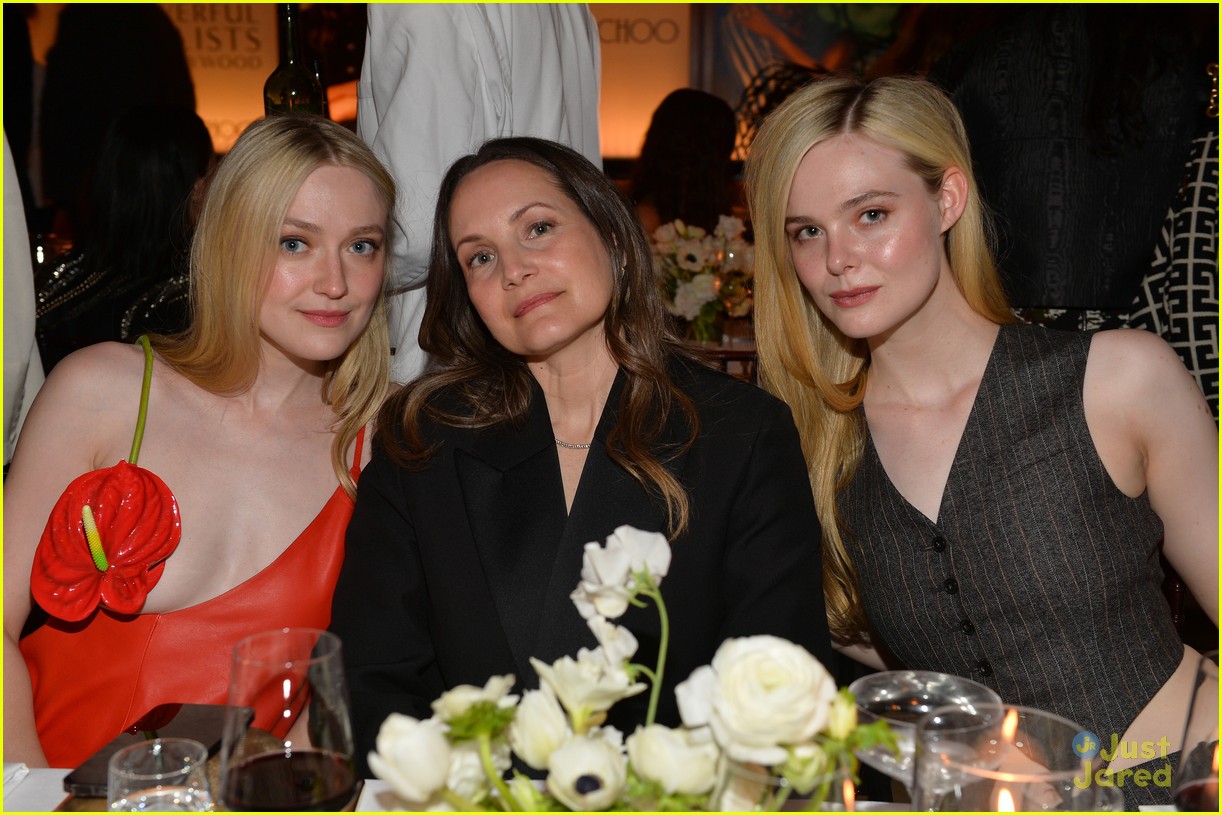 Elle & Dakota Fanning, Lucy Hale & More Celebrate Their Stylists at THR & Jimmy Choo Dinner