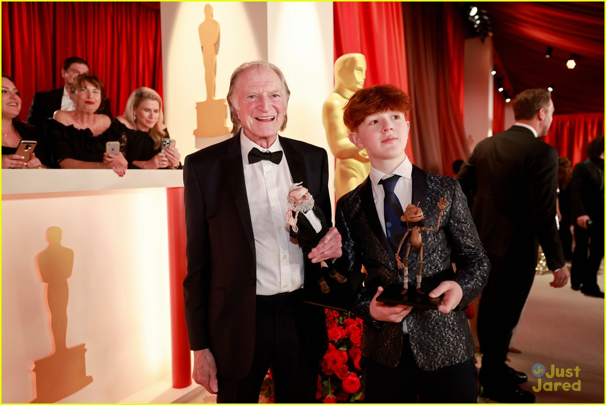 Gregory Mann Brings Pinocchio to Oscars 2023 
