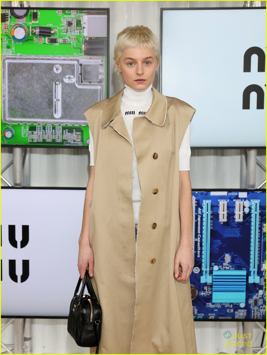 Jasmin Savoy Brown Steps Out For Miu Miu Fashion Show Just Hours After 'Scream VI' Premiere