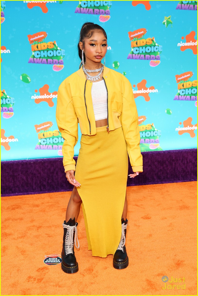 That Girl Lay Lay & Gabrielle Nevaeh Green Serve Looks at Kids' Choice Awards 2023