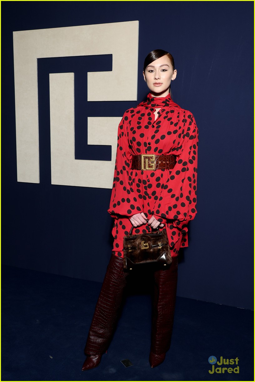 Madelaine Petsch & Kathryn Newton Hit Up Givenchy Fashion Show at Paris Fashion Week