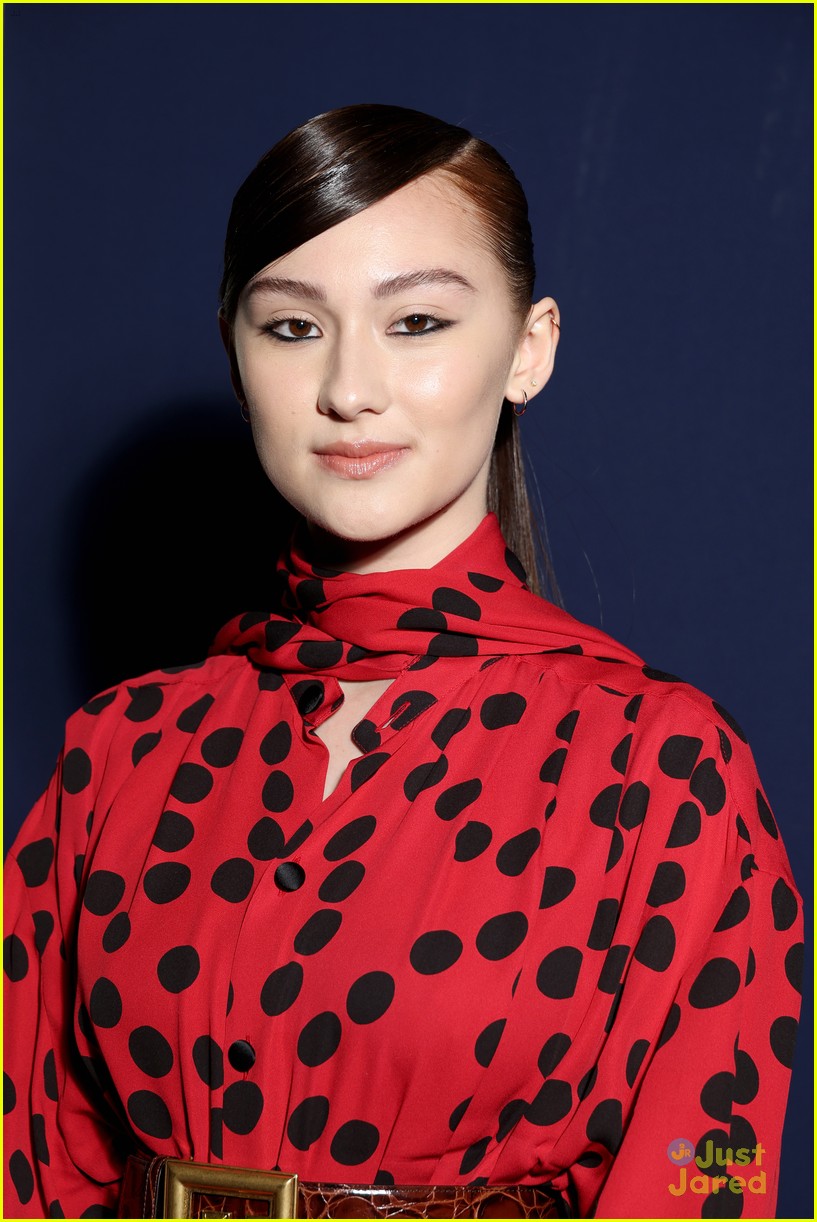 Madelaine Petsch & Kathryn Newton Hit Up Givenchy Fashion Show at Paris Fashion Week