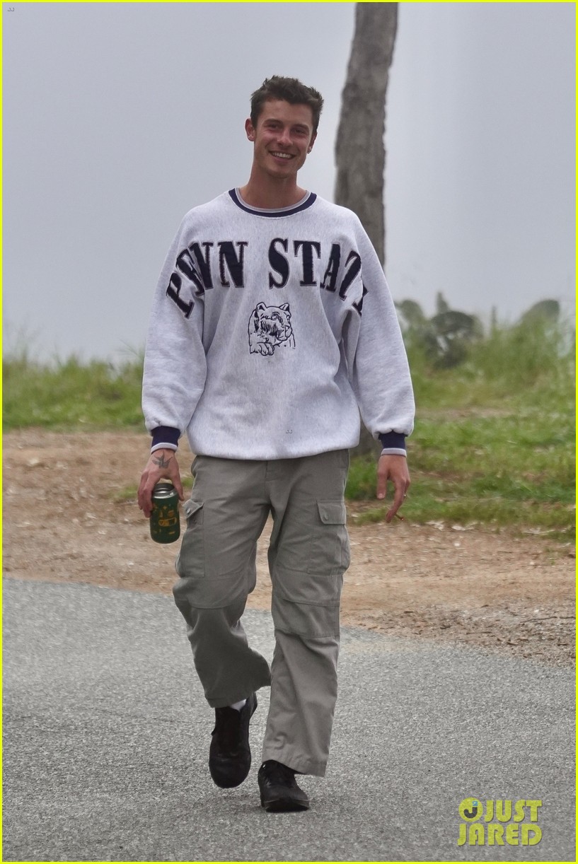 Shawn Mendes Goes For A Morning Hike With Dr. Jocelyne Miranda Ahead of Oscar Party