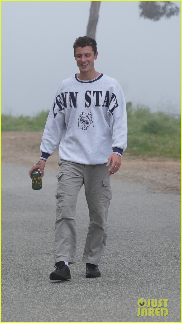 Shawn Mendes Goes For A Morning Hike With Dr. Jocelyne Miranda Ahead of Oscar Party