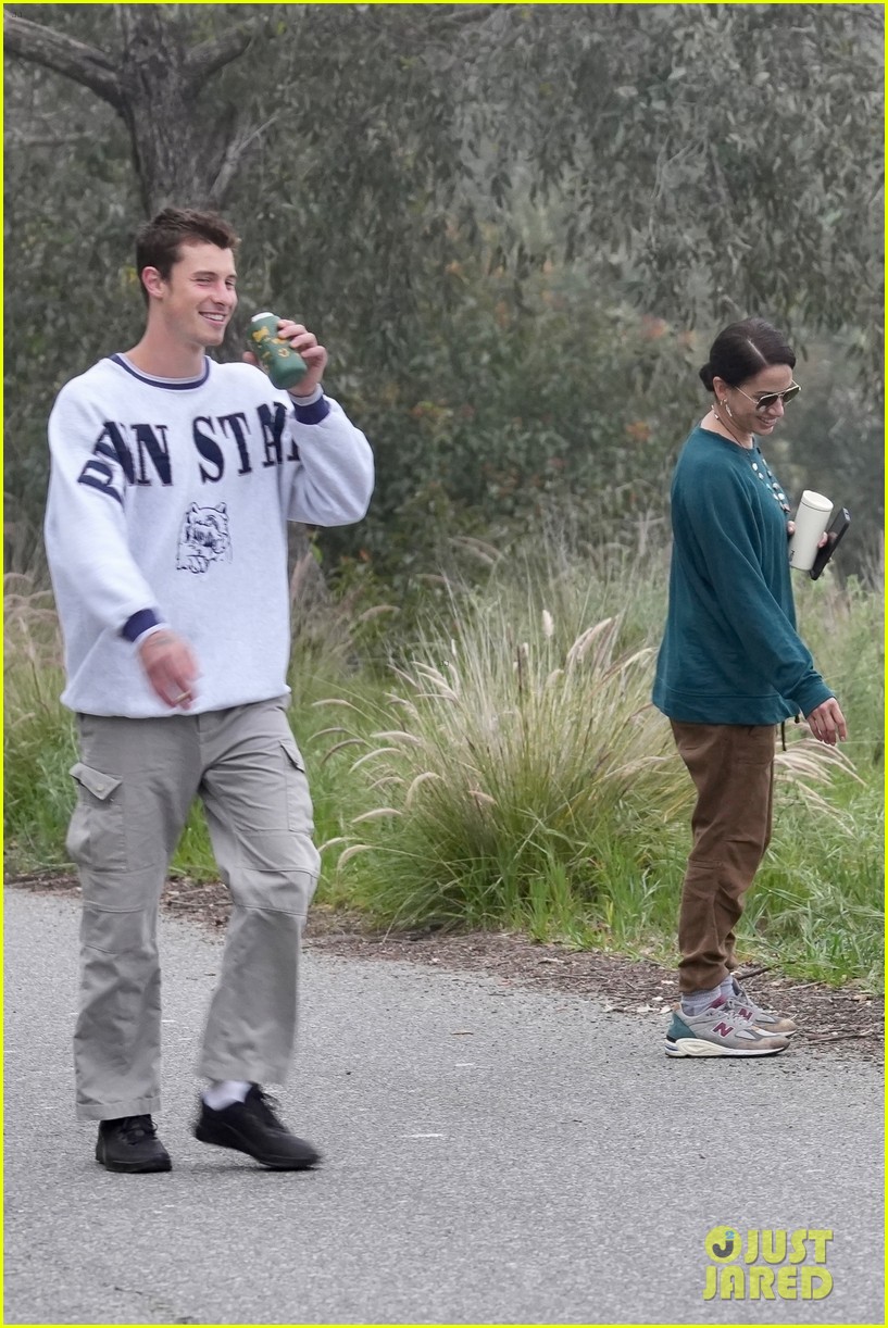 Shawn Mendes Goes For A Morning Hike With Dr. Jocelyne Miranda Ahead of Oscar Party
