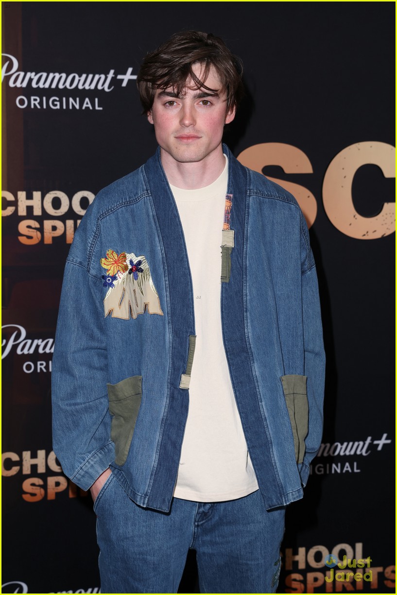 Milo Manheim Phones in to 'School Spirits' Premiere with Peyton List & More