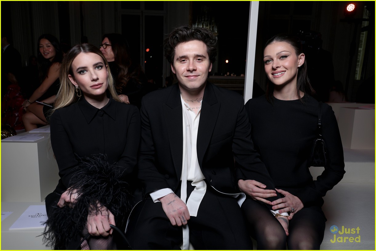 Nick Jonas & Priyanka Chopra Couple Up at Valentino Fashion Show in Paris