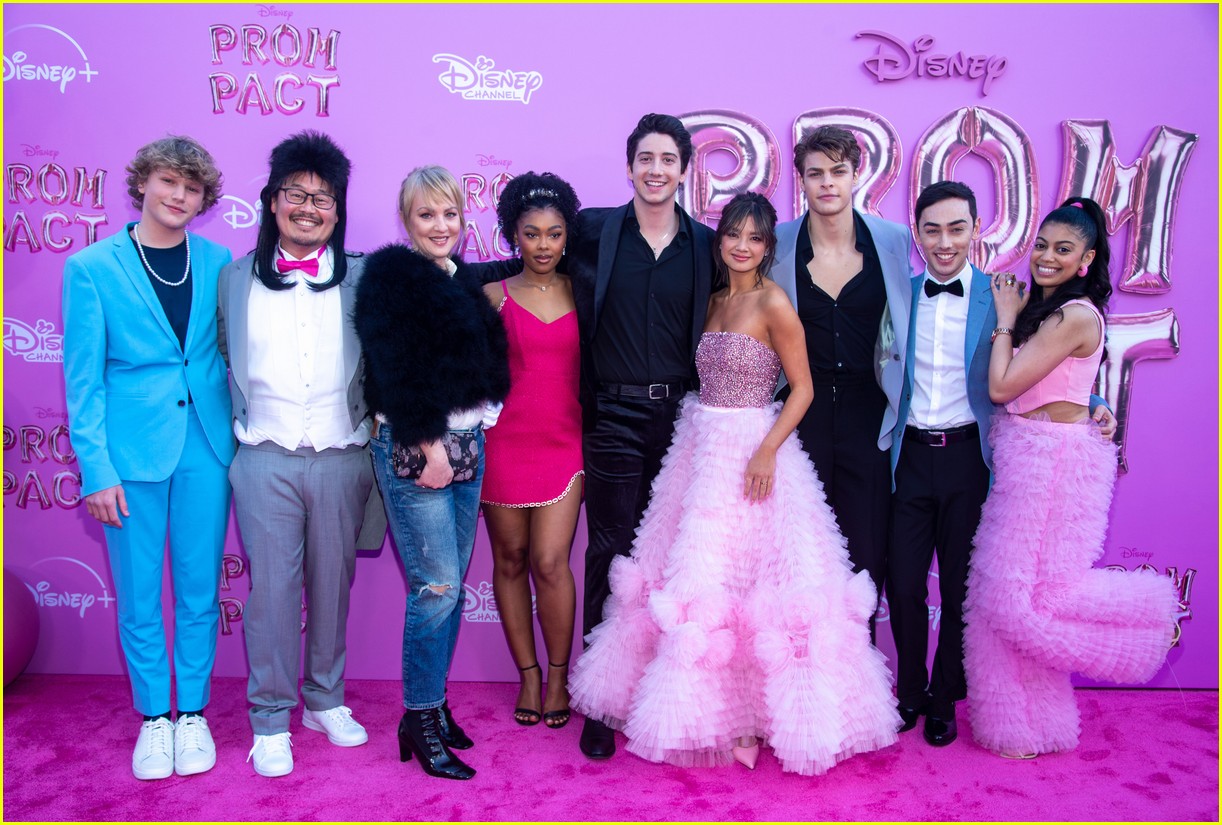 Peyton Elizabeth Lee, Milo Manheim & Blake Draper Premiere New Disney Movie 'Prom Pact' - See All the Cute Pics!