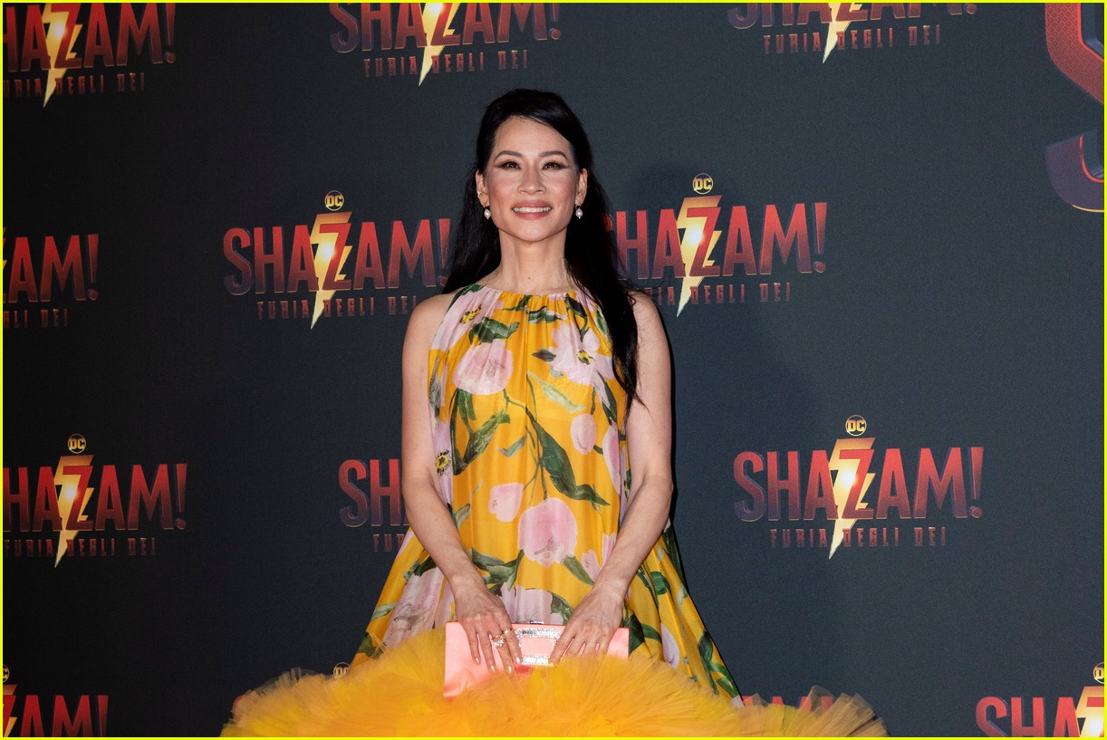 Rachel Zegler Attends 'Shazam! Fury of the Gods' Fan Event in Rome with Co-Stars