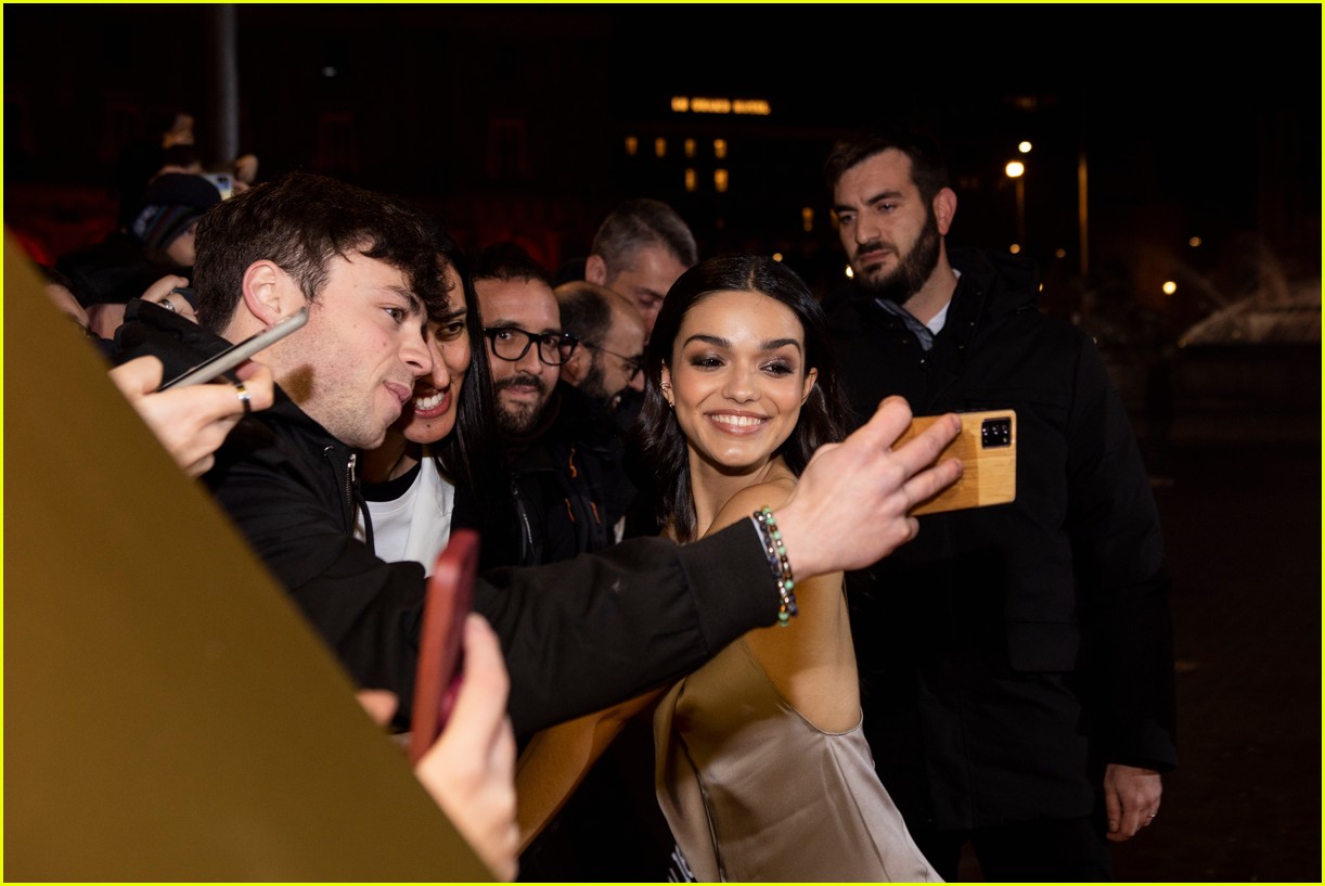 Rachel Zegler Attends 'Shazam! Fury of the Gods' Fan Event in Rome with Co-Stars
