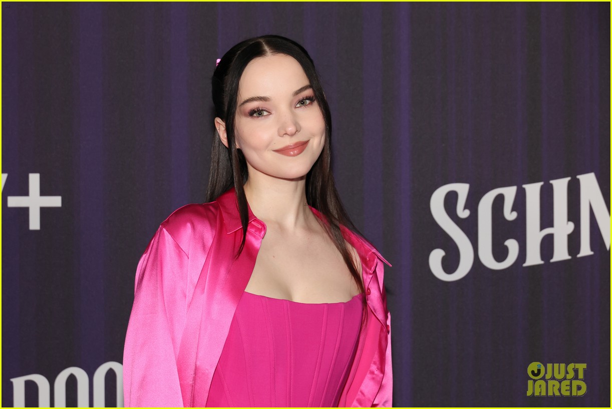 Dove Cameron Wears Pink from Head-to-Toe at 'Schmigadoon' Season 2 Photo Call!