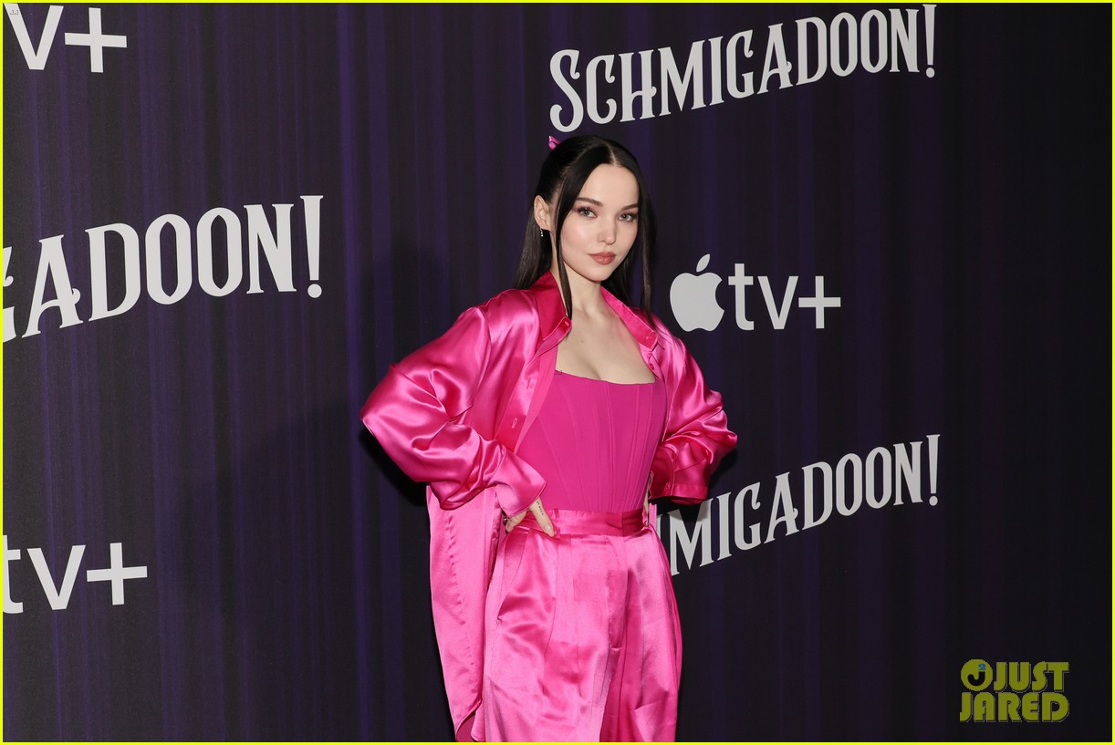 Dove Cameron Wears Pink from Head-to-Toe at 'Schmigadoon' Season 2 Photo Call!