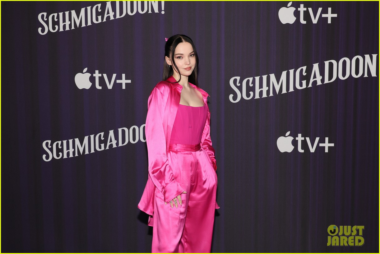 Dove Cameron Wears Pink from Head-to-Toe at 'Schmigadoon' Season 2 Photo Call!