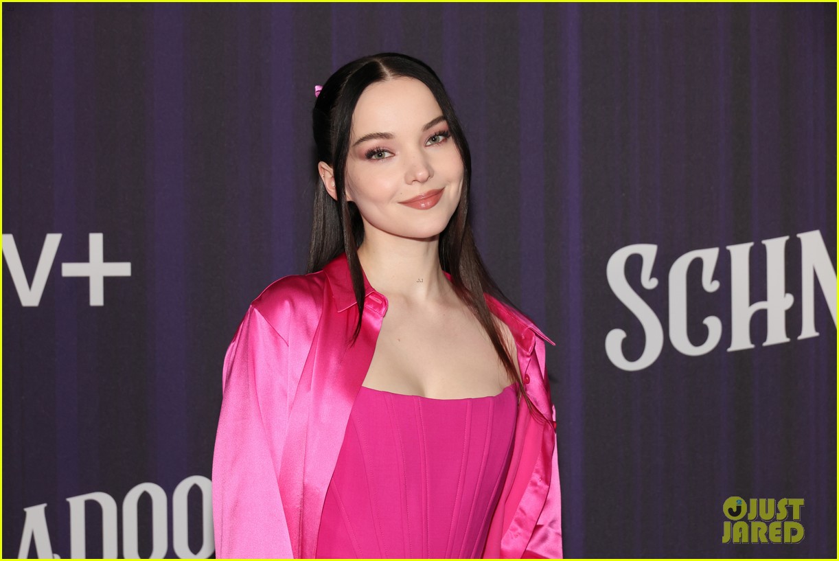Dove Cameron Wears Pink from Head-to-Toe at 'Schmigadoon' Season 2 Photo Call!