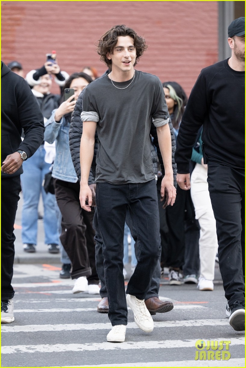 Timothee Chalamet Can Barely Contain His Smile While Getting Back to Work on New Commercial!