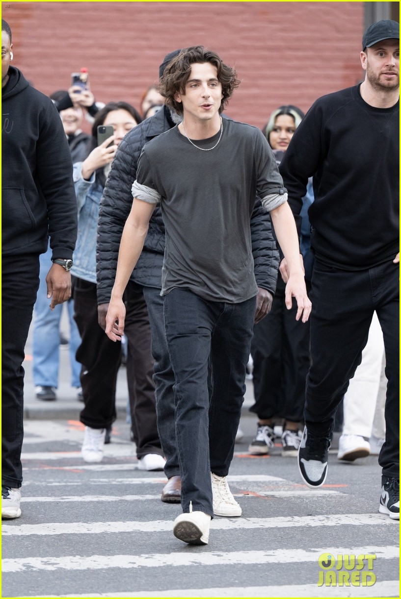 Timothee Chalamet Can Barely Contain His Smile While Getting Back to Work on New Commercial!