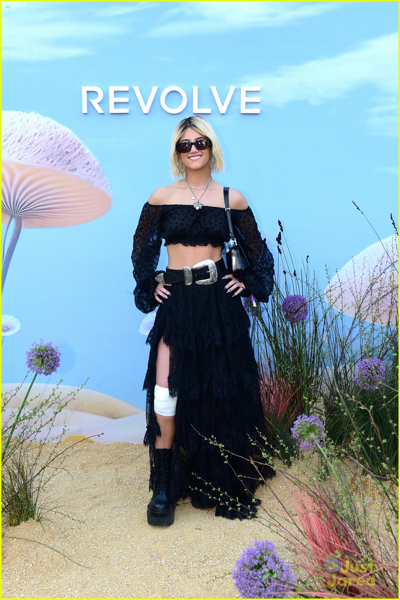 Charli D'Amelio Goes Blonde for Revolve Festival at Coachella with Sister Dixie & Boyfriend Landon Barker
