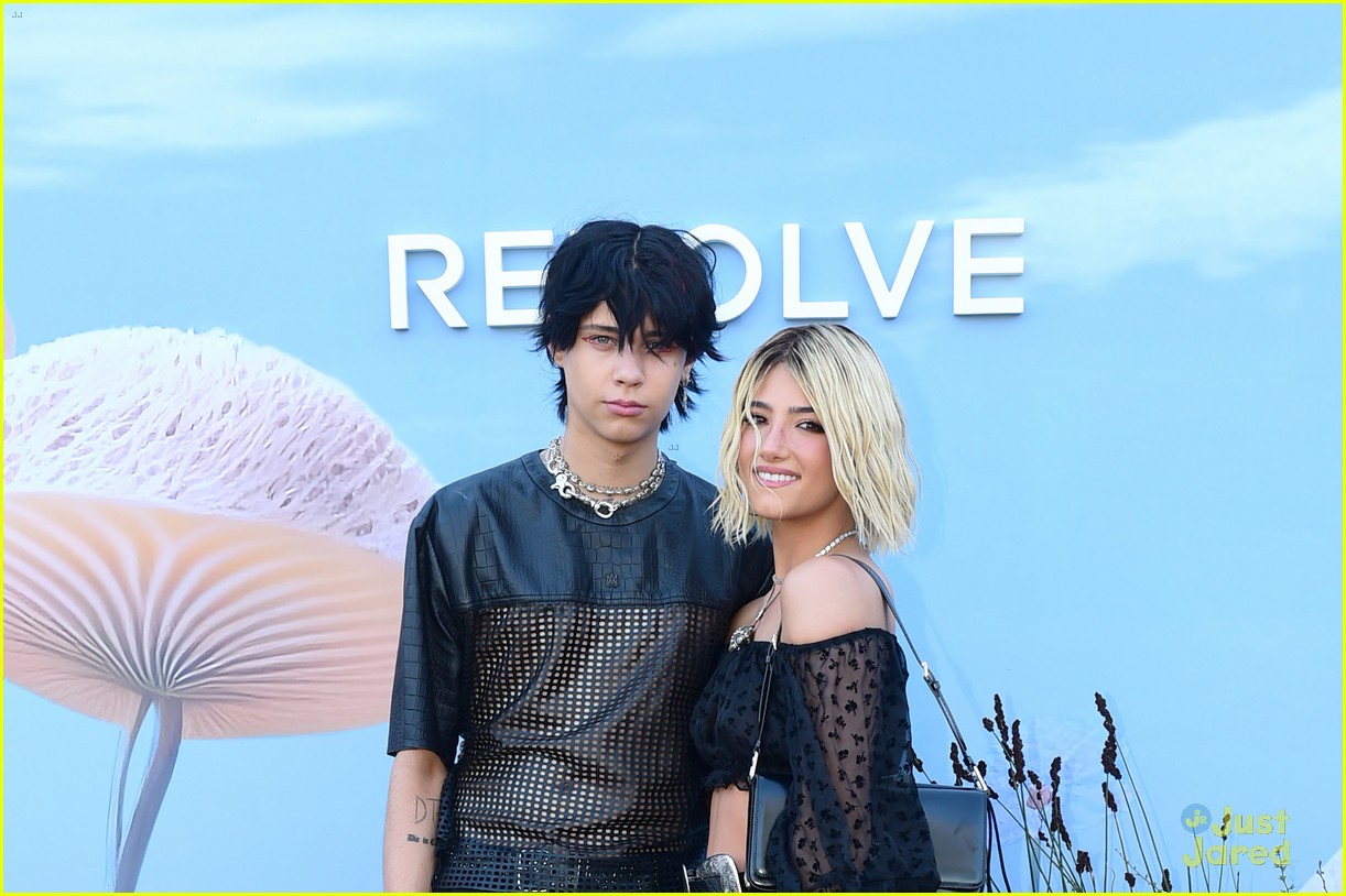 Charli D'Amelio Goes Blonde for Revolve Festival at Coachella with Sister Dixie & Boyfriend Landon Barker