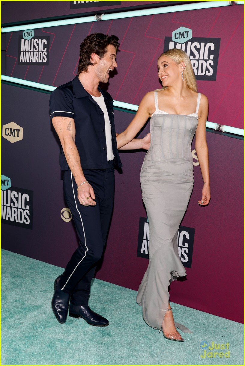 Chase Stokes & Kelsea Ballerini Make Red Carpet Debut at CMT Music Awards (Photos)