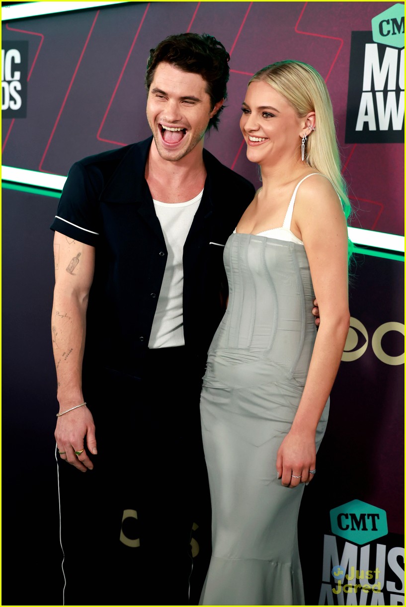Chase Stokes & Kelsea Ballerini Make Red Carpet Debut at CMT Music Awards (Photos)