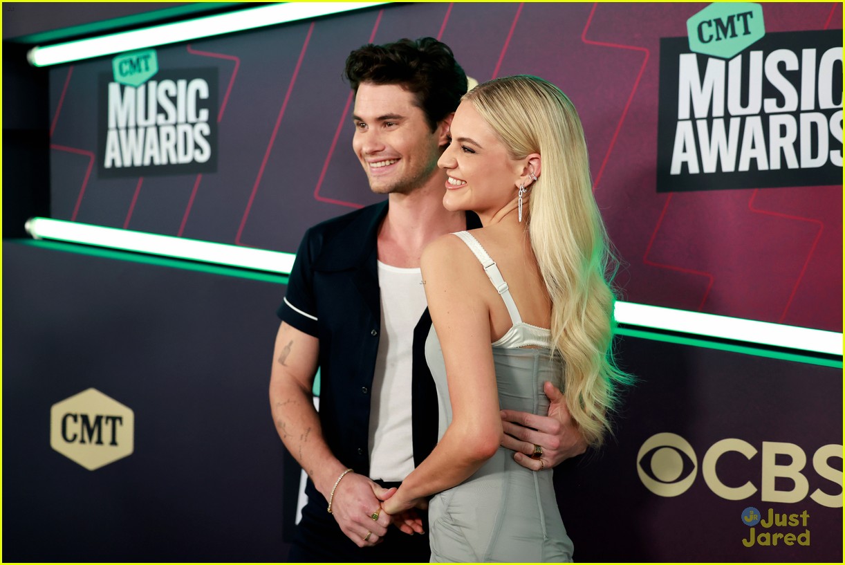 Chase Stokes & Kelsea Ballerini Make Red Carpet Debut at CMT Music Awards (Photos)