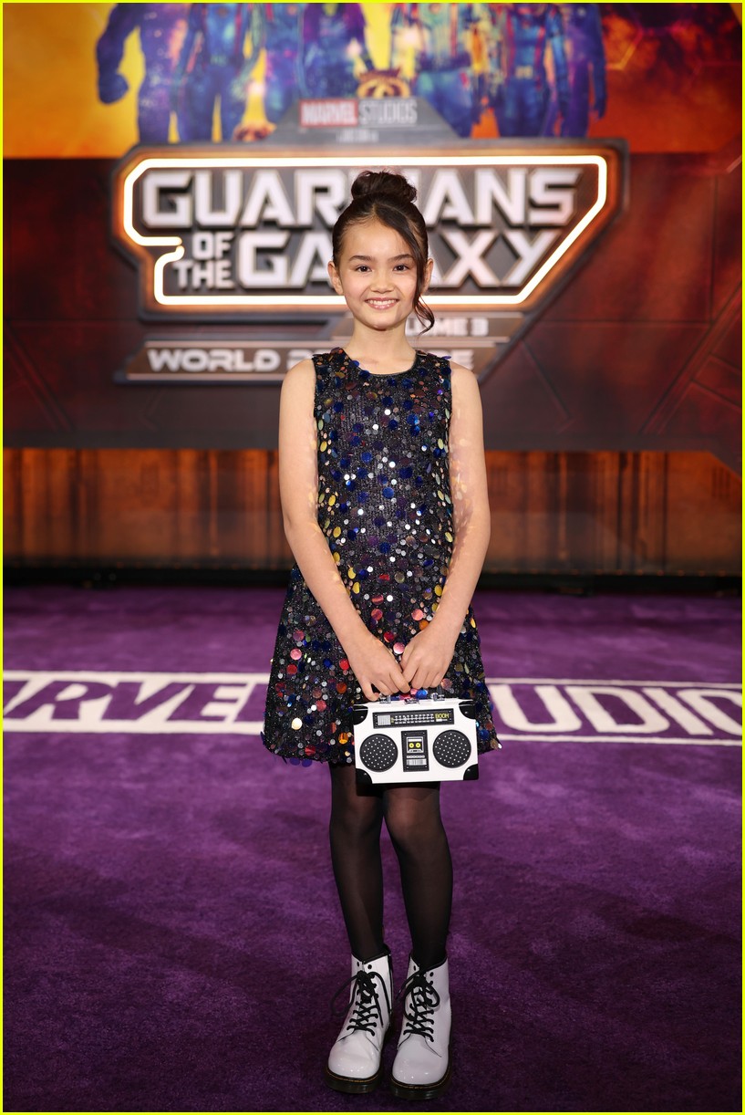 Will Poulter, Kai Zen & Ariana Greenblatt Premiere 'Guardians of the Galaxy Vol 3'
