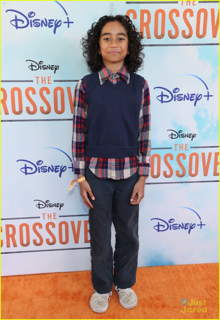 Jalyn Hall, Amir O'Neil & More Hit Orange Carpet at 'The Crossover' Premiere