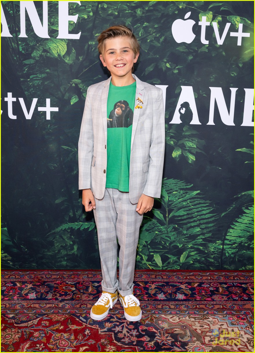 Dr Jane Goodall Joins Ava Louise Murchison & Mason Blomberg at 'Jane' Premiere