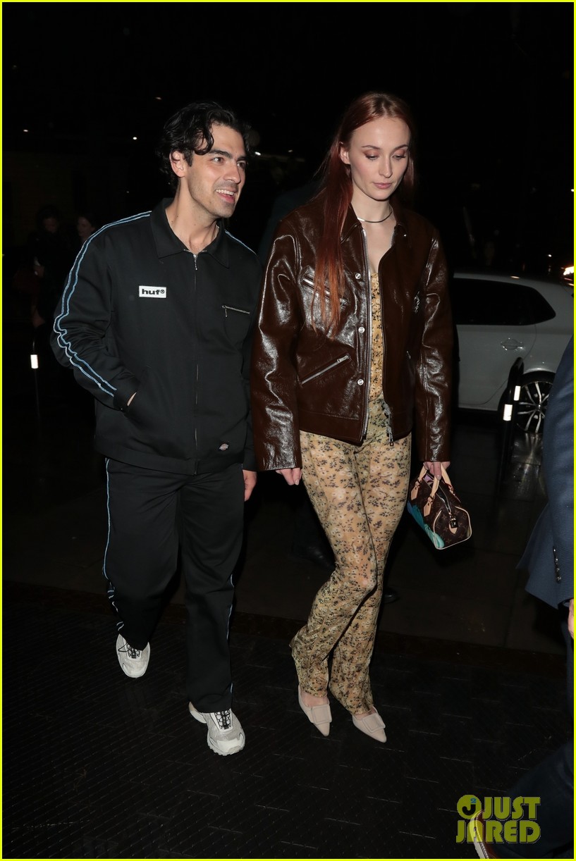 Joe Jonas & Sophie Turner Enjoy a Night Out in London Following Big Concert
