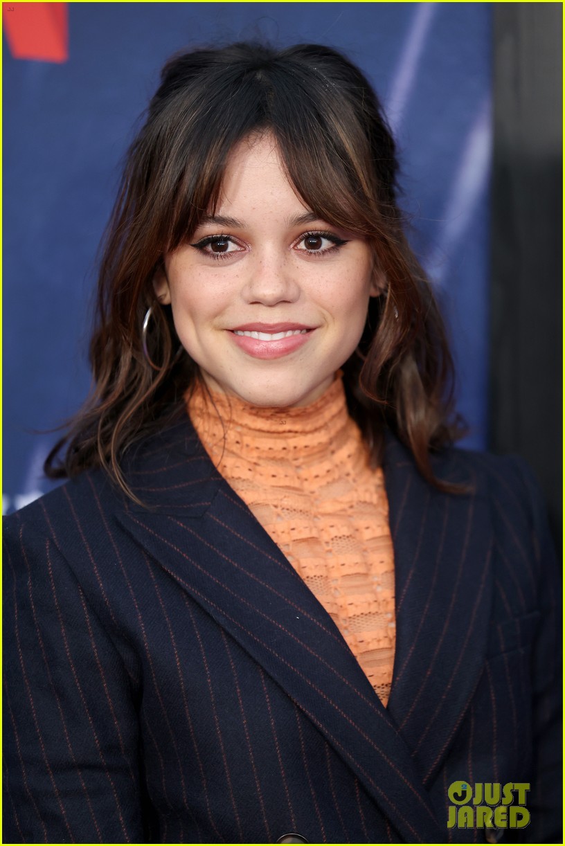 Jenna Ortega Links Up With 'Wednesday' Co-Stars Catherine Zeta-Jones and Gwendoline Christie
