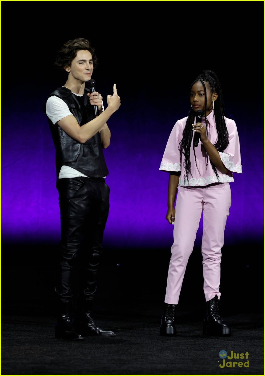 Zendaya & Timothee Chalamet Reunite at CinemaCon in Las Vegas for 'Dune: Part 2'