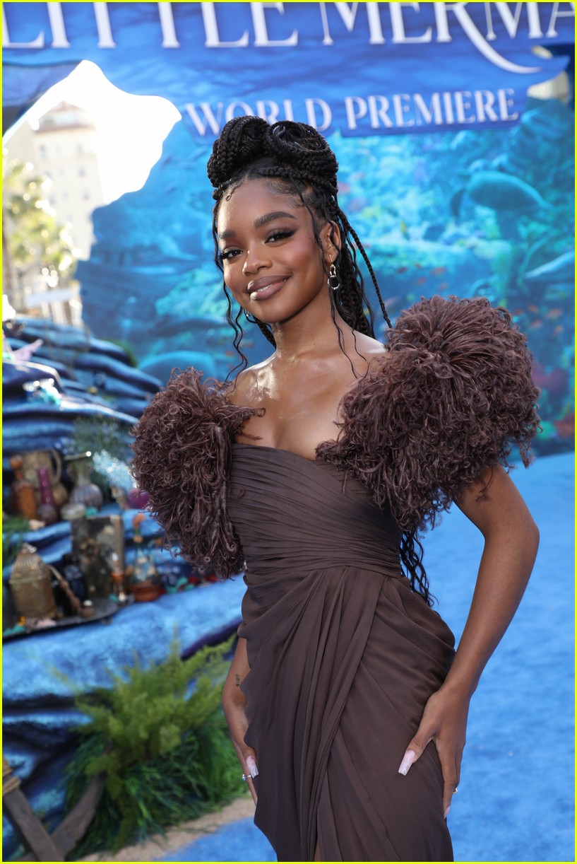 Chloe Bailey, Ski Bailey & DDG Support Halle Bailey at 'The Little Mermaid' Premiere