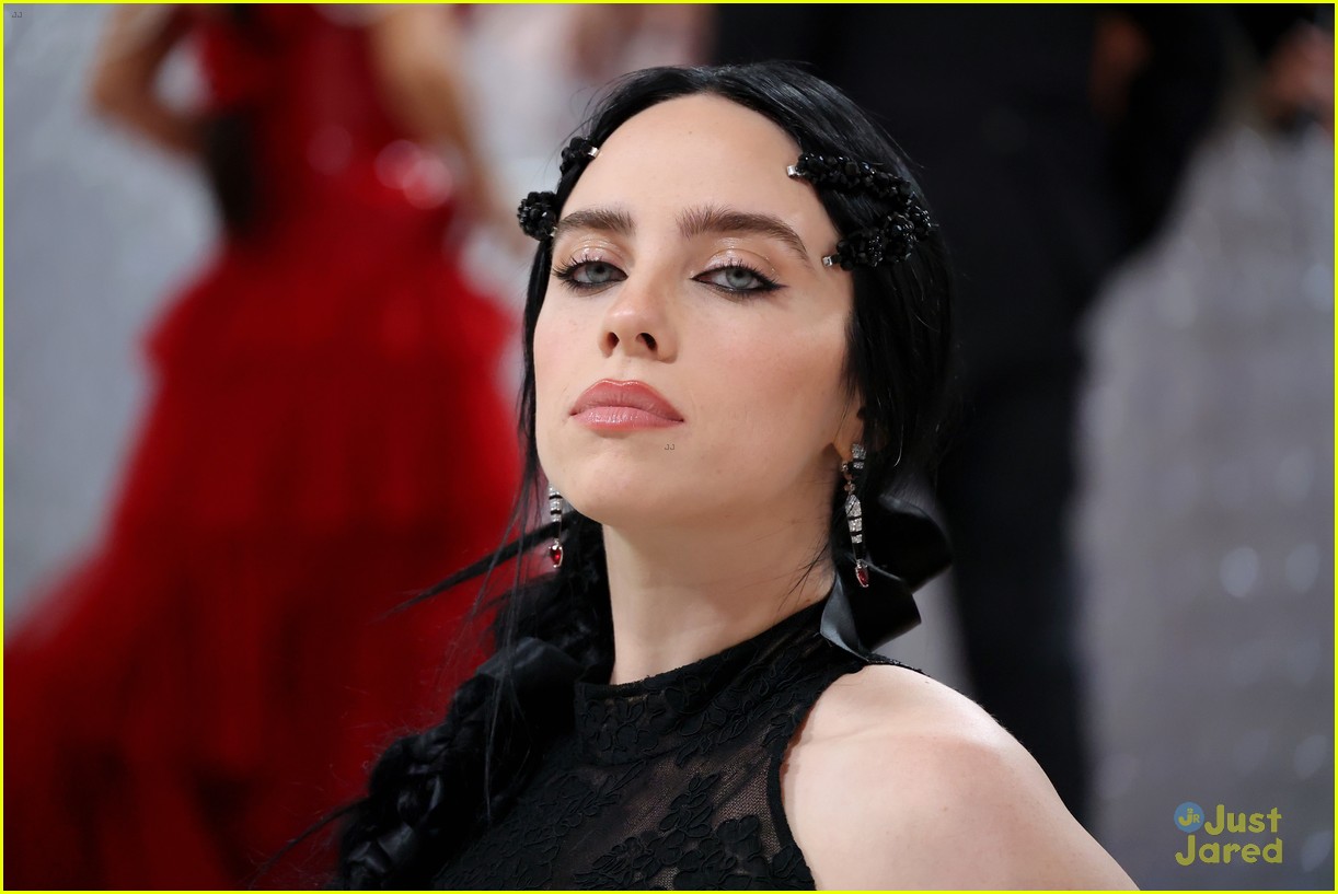 Billie Eilish Goes Sheer for Met Gala 2023 with Brother Finneas