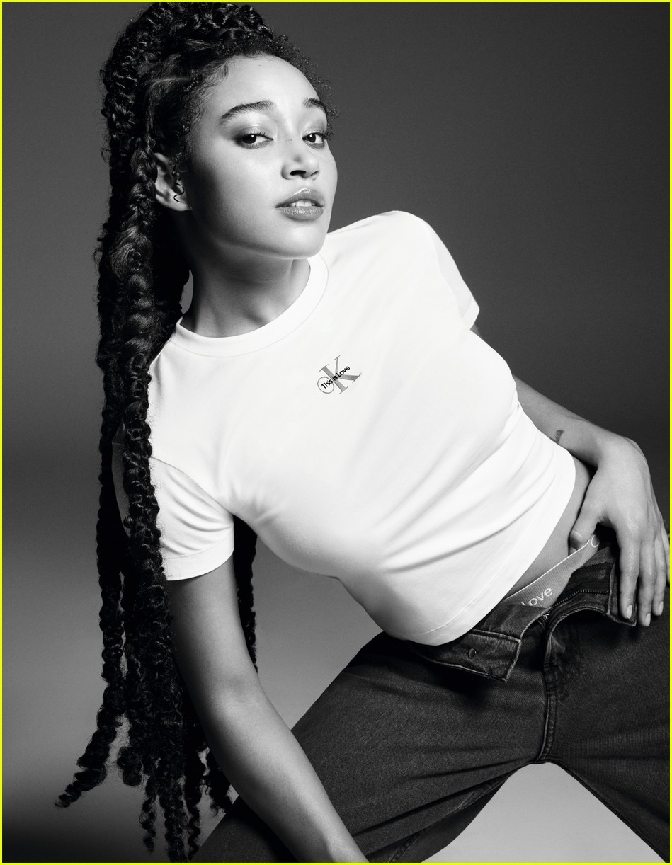 Amandla Stenberg & Brandon Flynn Star In Calvin Klein's 2023 Pride Campaign