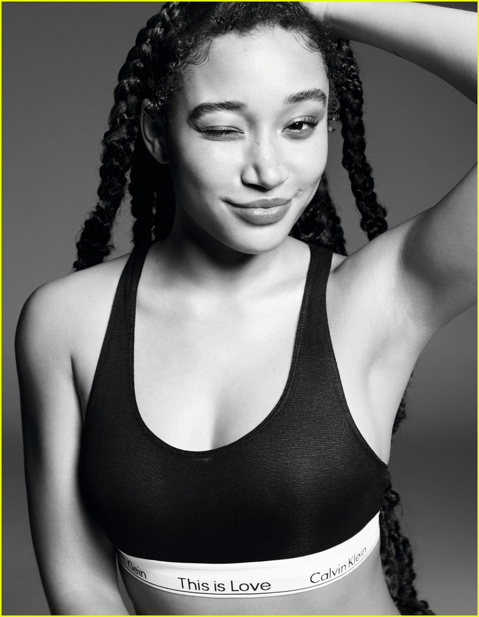 Amandla Stenberg & Brandon Flynn Star In Calvin Klein's 2023 Pride Campaign