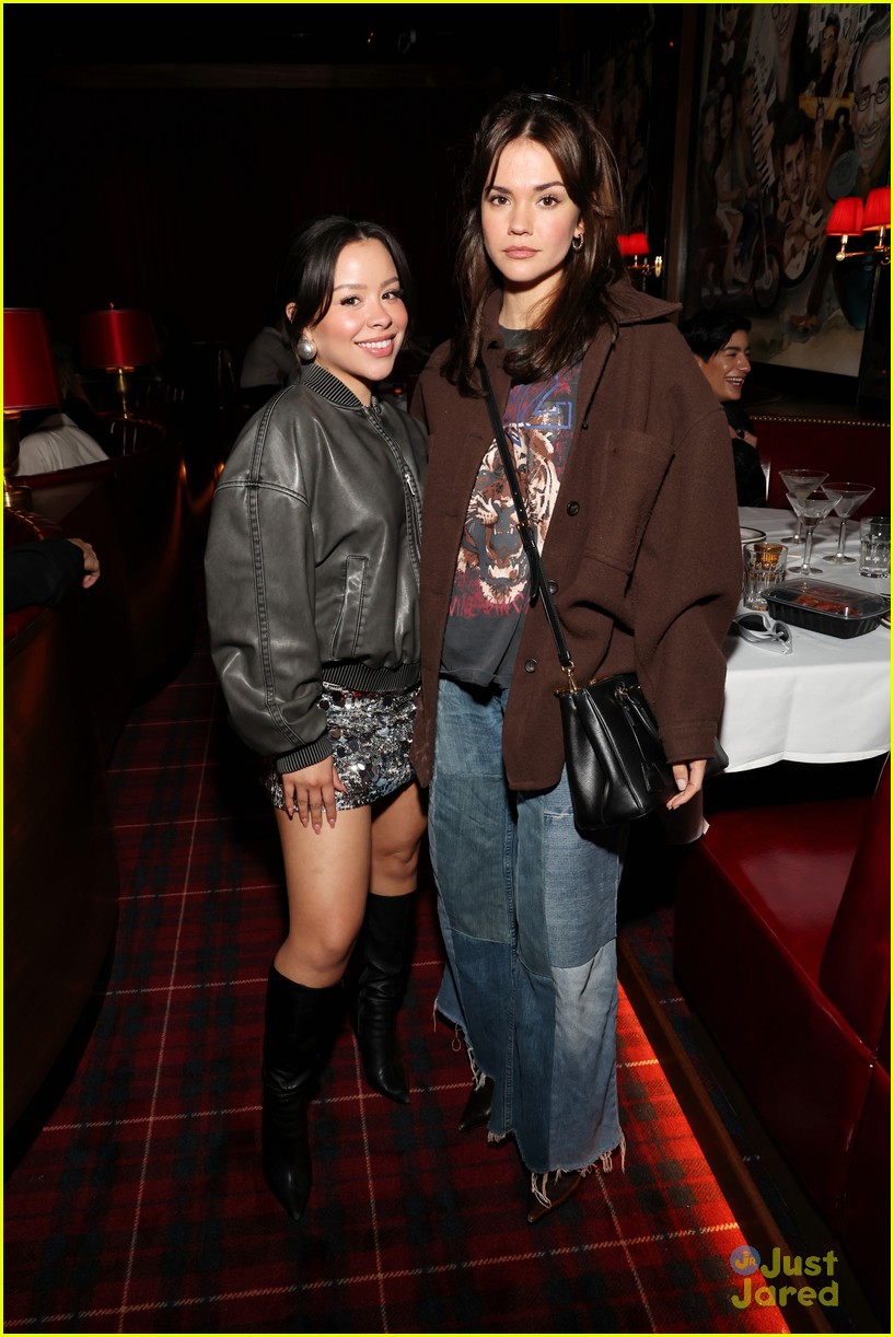 Cierra Ramirez & Maia Mitchell Check Out the Grand Opening of Drake's Hollywood