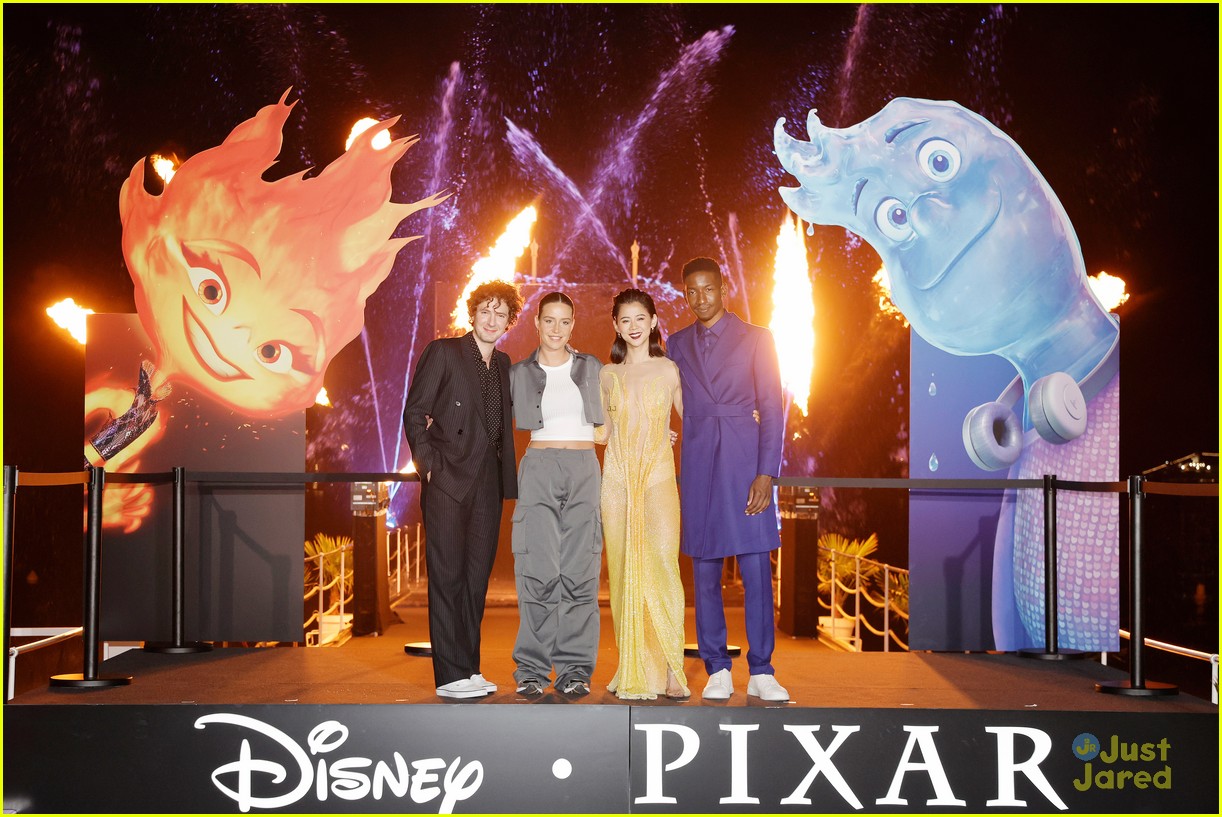 Leah Lewis & Mamoudou Athie Bring New Pixar Film 'Elemental' to Cannes Film Festival 2023