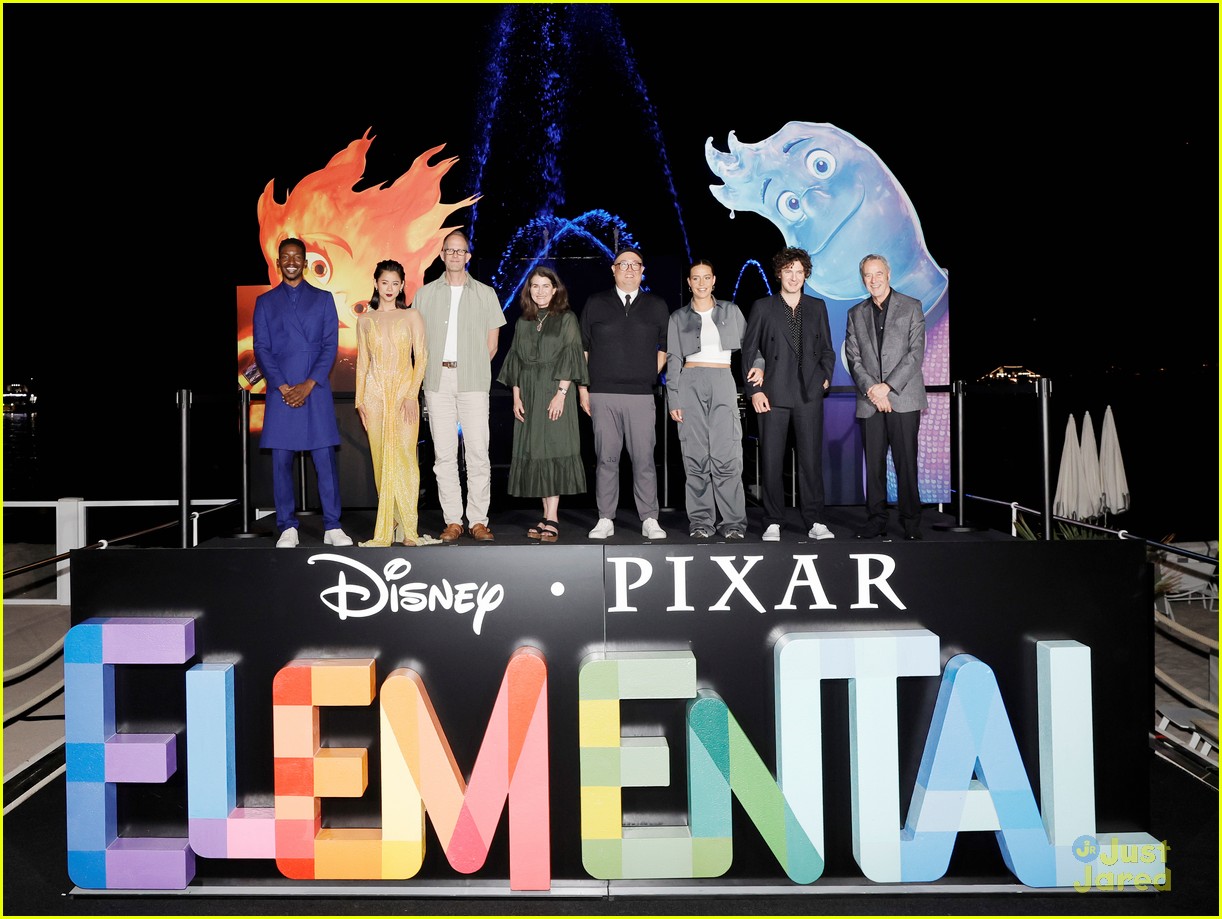 Leah Lewis & Mamoudou Athie Bring New Pixar Film 'Elemental' to Cannes Film Festival 2023