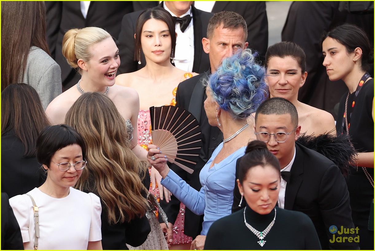 Elle Fanning Looks Royal In Custom Gown at the Cannes Film Festival 2023 Opening Ceremony