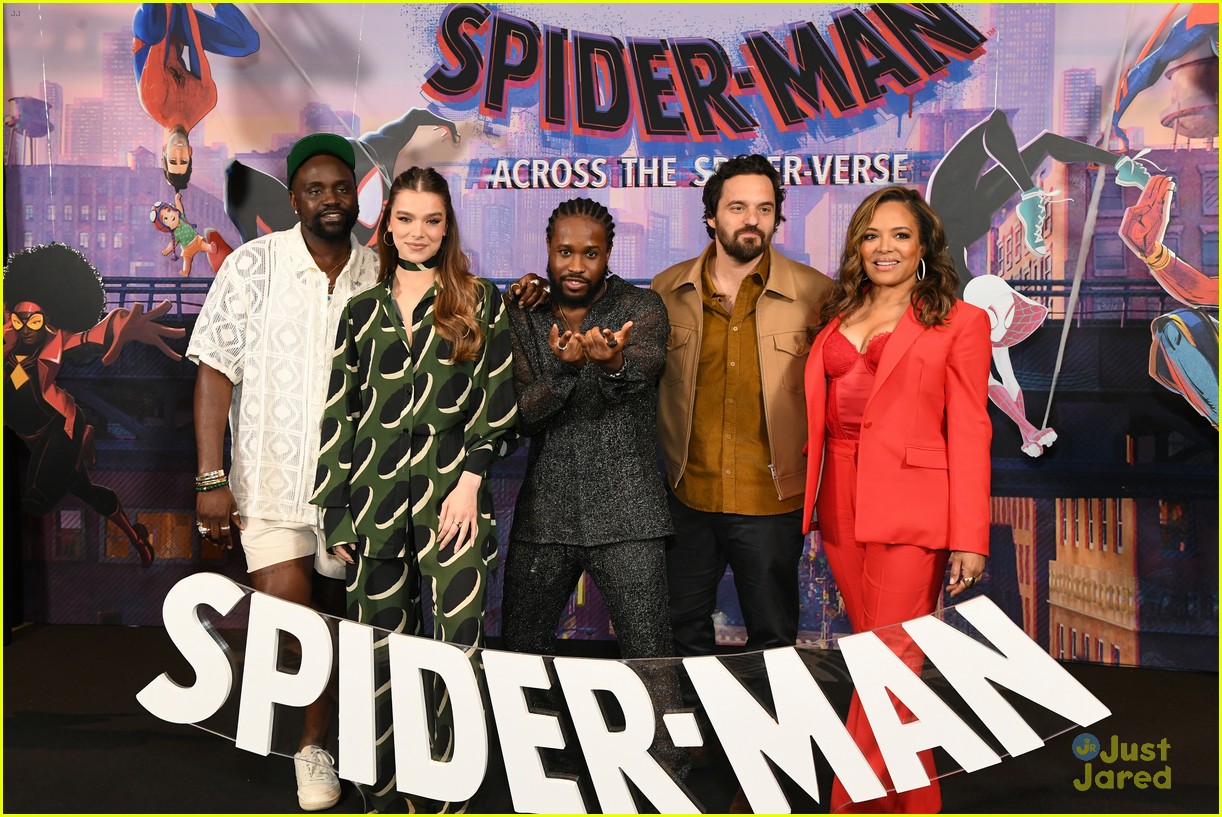 Hailee Steinfeld Brings Lots of Color to NYC for 'Spider-Man: Across the Spider-Verse' Press