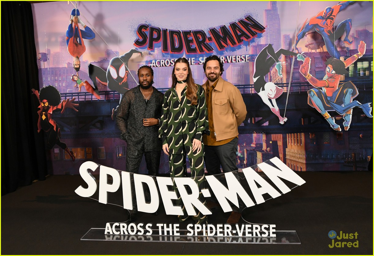 Hailee Steinfeld Brings Lots of Color to NYC for 'Spider-Man: Across the Spider-Verse' Press