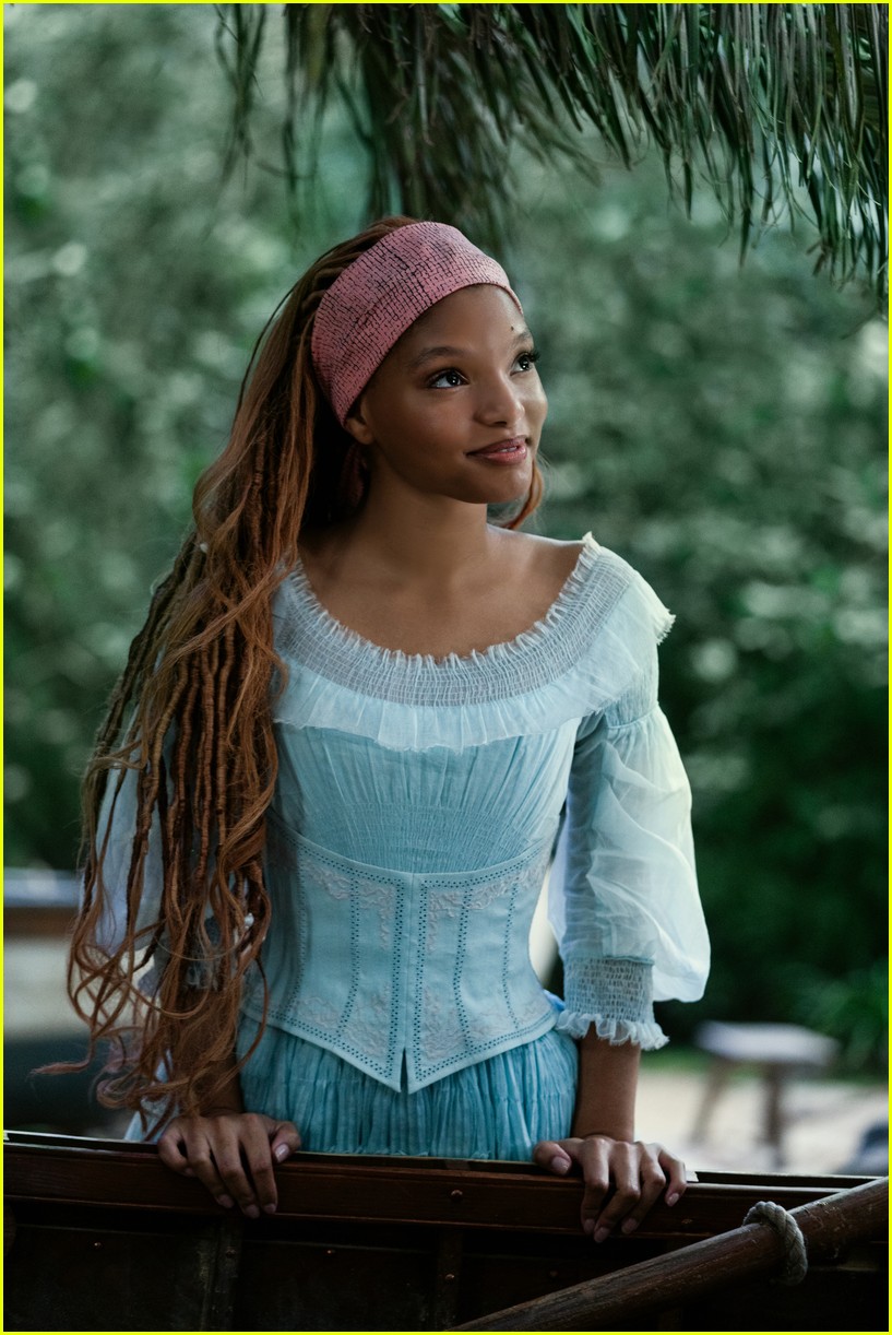 Halle Bailey Talks Dying Her Hair Red & Keeping Her Locs for 'The Little Mermaid'