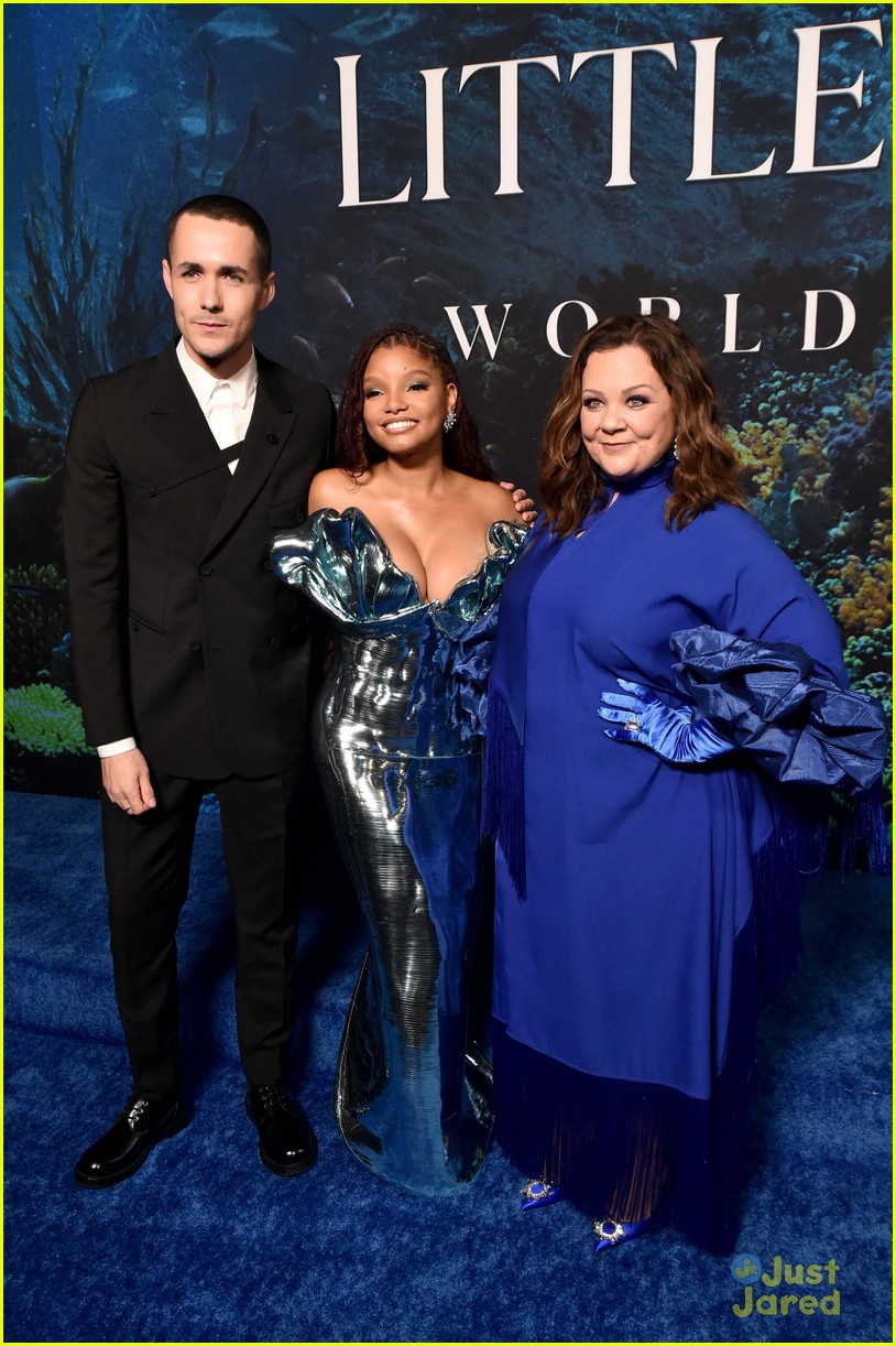 Halle Bailey Meets Up with Original Ariel Jodi Benson at 'The Little Mermaid' Premiere