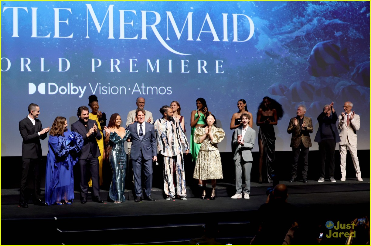 Halle Bailey Meets Up with Original Ariel Jodi Benson at 'The Little Mermaid' Premiere