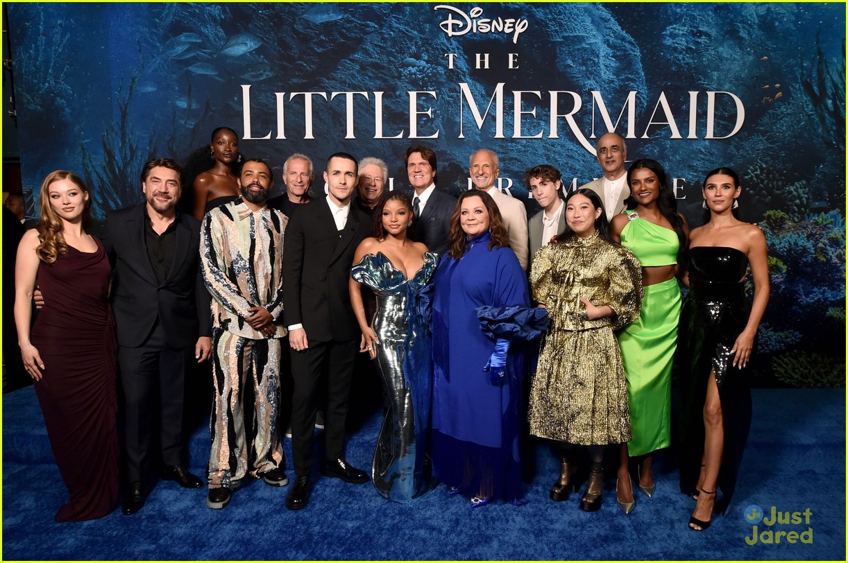 Halle Bailey Meets Up with Original Ariel Jodi Benson at 'The Little Mermaid' Premiere
